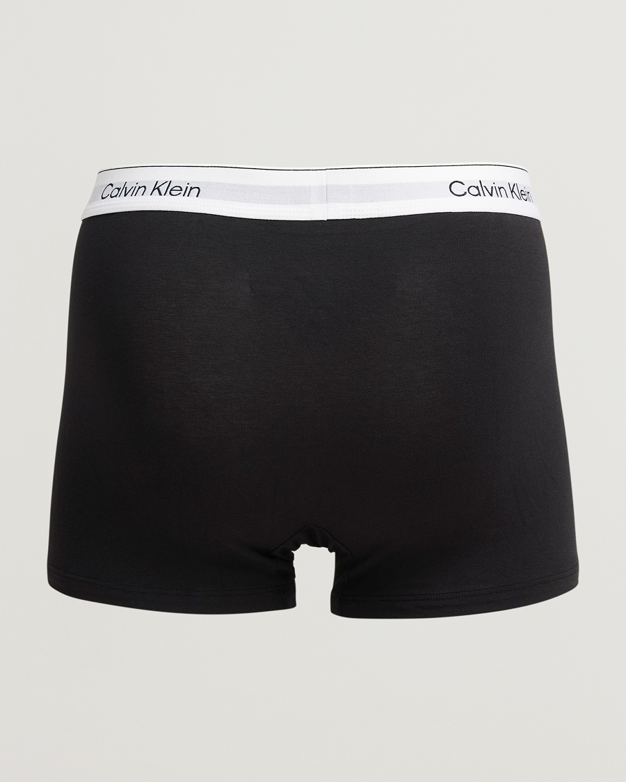 Uomini | Biancheria intima | Calvin Klein | 3-Pack Icon Cotton Stretch Relaxed Trunk Black