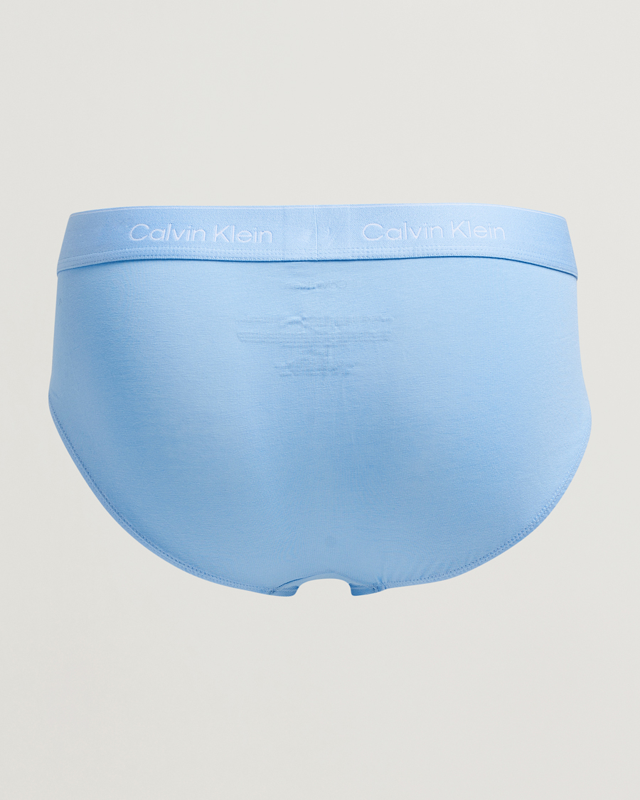 Uomini | Biancheria intima | Calvin Klein | 3-Pack Icon Cotton Stretch Hip Brief Black/Blue/Light Blue