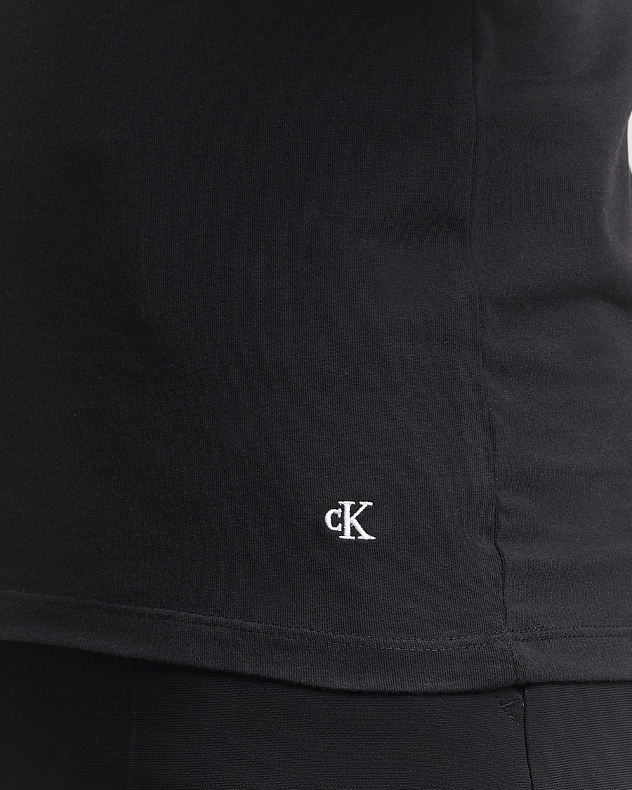 Uomini | T-shirt | Calvin Klein | 3-Pack Cotton Stretch Crew Neck T-Shirt White/Black/Grey