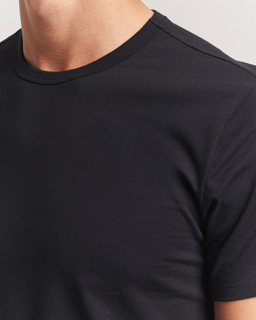 Uomini | T-shirt | Calvin Klein | 3-Pack Cotton Stretch Crew Neck T-Shirt Black