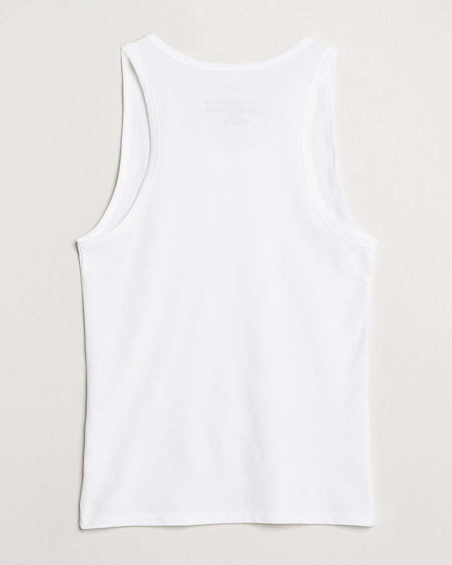 Uomini | T-shirt | Calvin Klein | 3-Pack Cotton Tank Top White