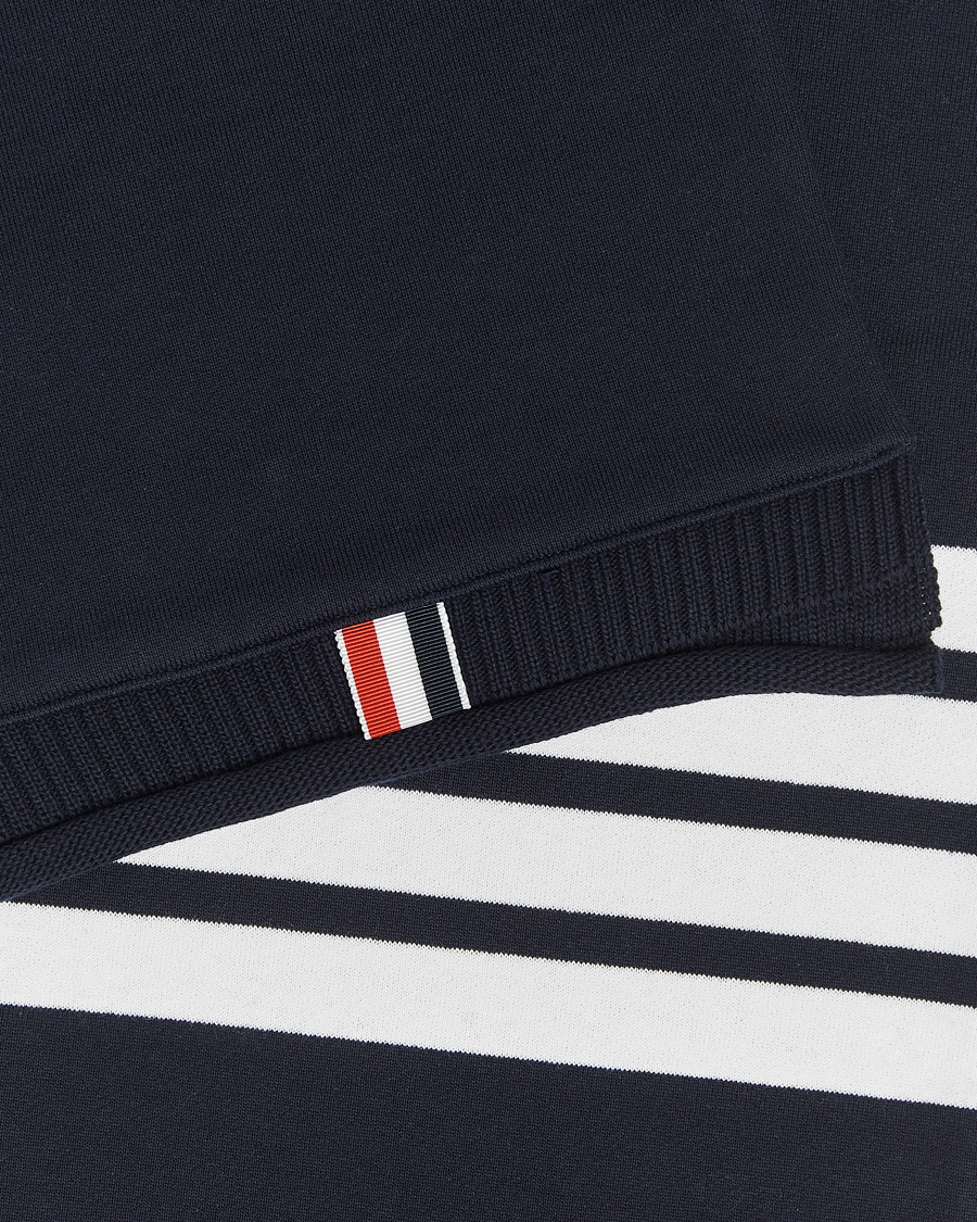 Uomini | Thom Browne 4-Bar Scarf Navy | Thom Browne | 4-Bar Scarf Navy