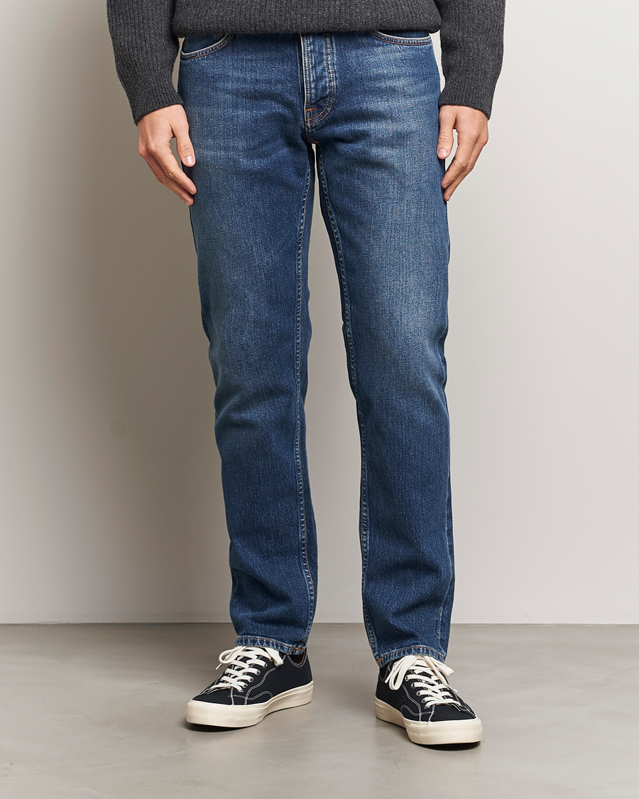 Uomini | Pantaloni | Nudie Jeans | Solid Ollie Jeans Wild Blue