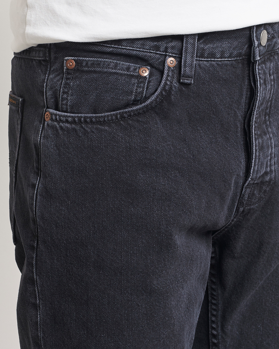 Uomini | Pantaloni | Nudie Jeans | Rad Rufus Jeans Black Vintage