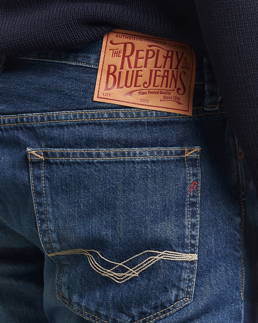 Uomini | Jeans | Replay | Neaal Slim Fit Jeans Dark Blue