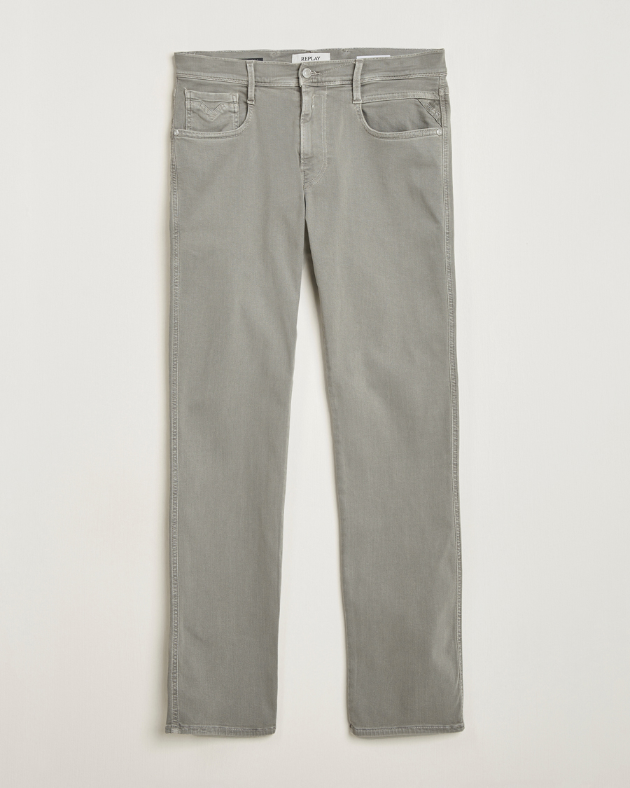 Uomini | Pantaloni | Replay | Anbass Hyperflex X.Lite 5-Pocket Pants Dim Grey