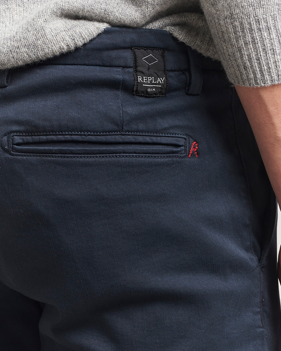 Uomini | Pantaloncini | Replay | Benni Hyperflex Shorts Navy