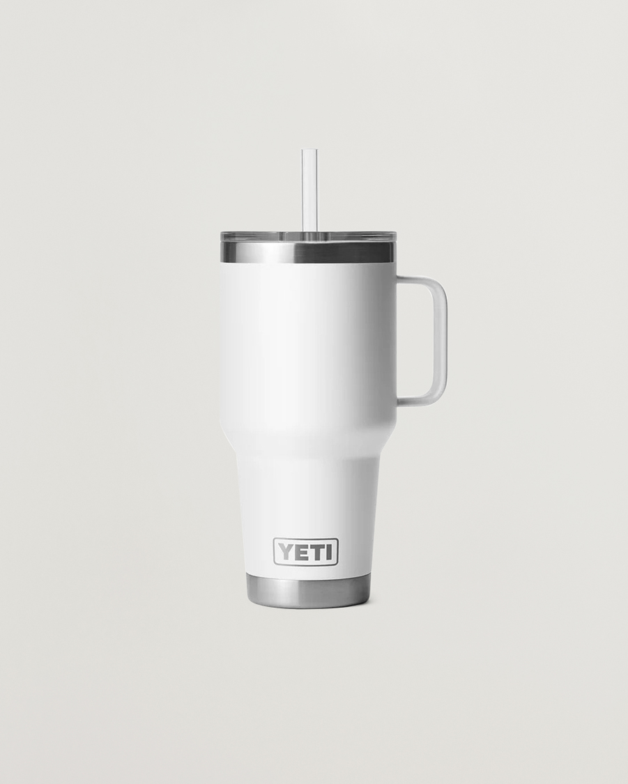 Uomini | Outdoor living | YETI | Rambler 35 Oz Straw Mug White