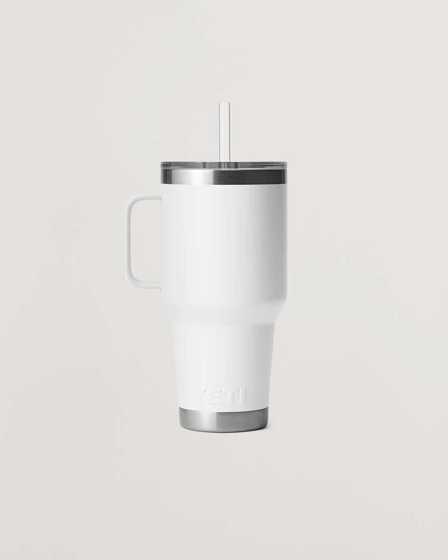 Uomini | Outdoor living | YETI | Rambler 35 Oz Straw Mug White