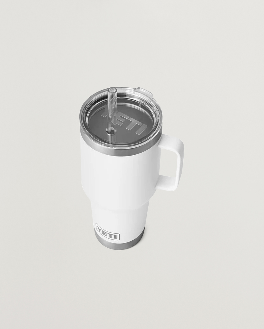 Uomini | Outdoor living | YETI | Rambler 35 Oz Straw Mug White