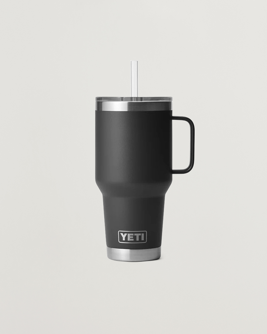 Uomini | Outdoor living | YETI | Rambler 35 Oz Straw Mug Black