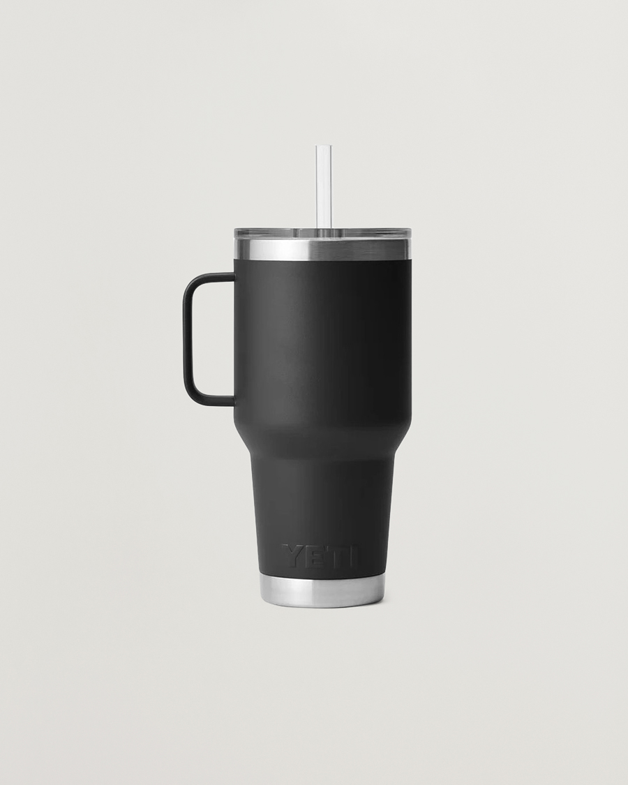 Uomini | Outdoor living | YETI | Rambler 35 Oz Straw Mug Black