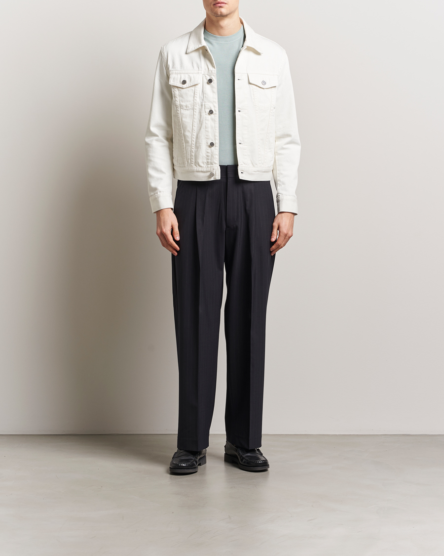Uomini | Giacche | Filippa K | Classic Jean Jacket Ecru Wash