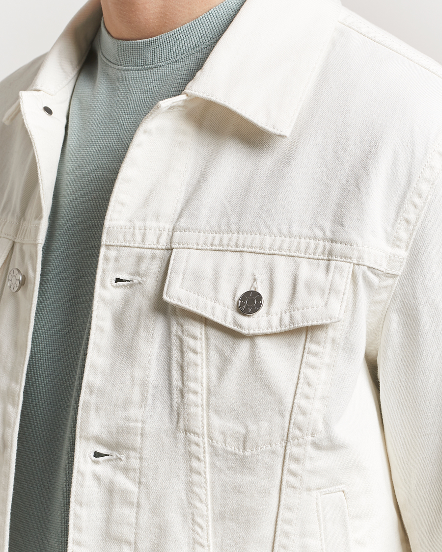 Uomini | Giacche | Filippa K | Classic Jean Jacket Ecru Wash