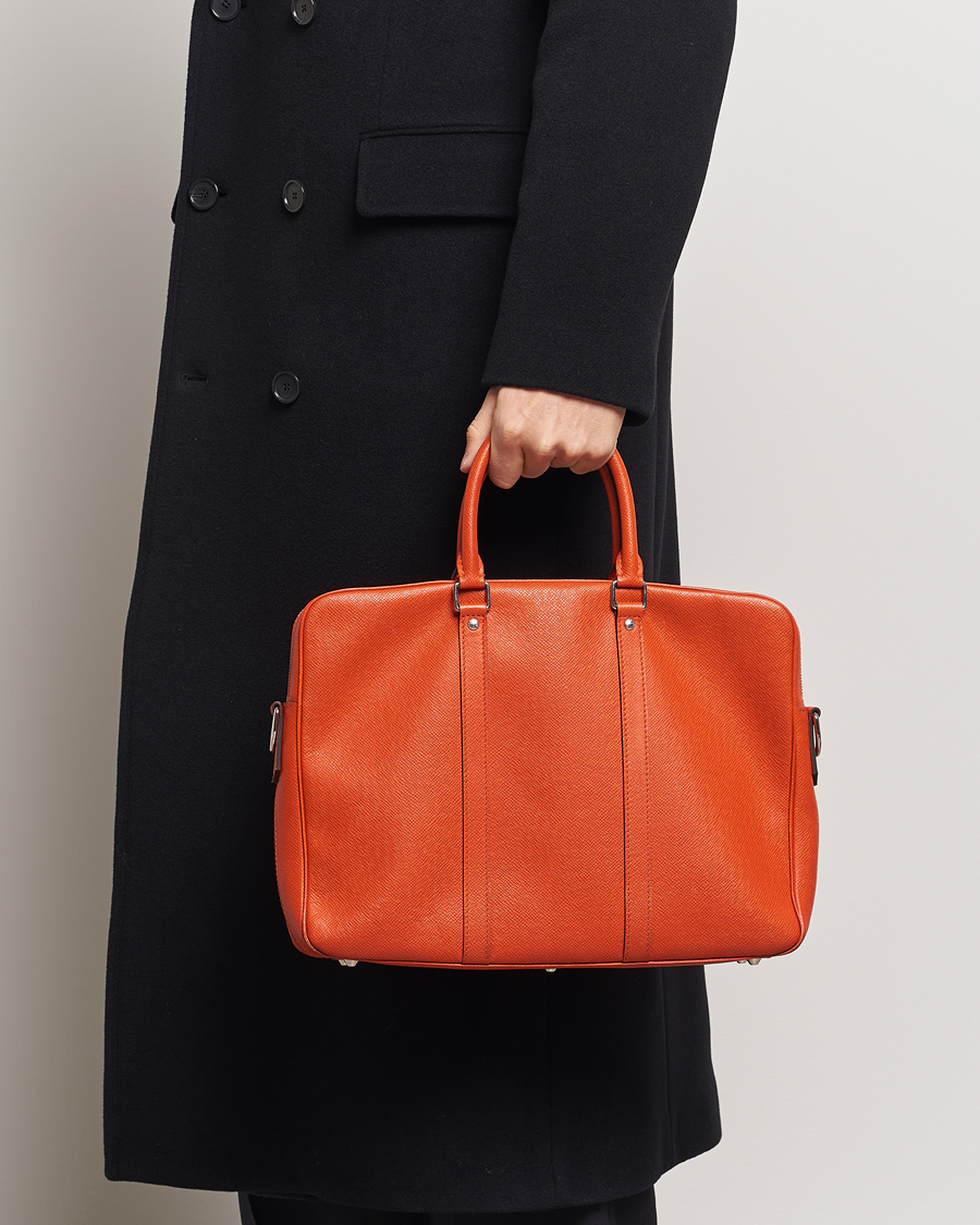 Uomini | Louis Vuitton Pre-Owned Porte Documents Voyage Briefcase | Louis Vuitton Pre-Owned | Porte Documents Voyage Briefcase