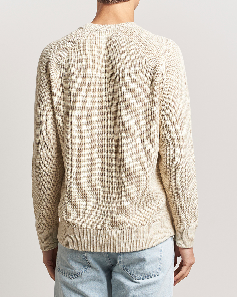 Uomini | Maglieria | NN07 | Jacobo Cotton Knitted Sweater Ivory