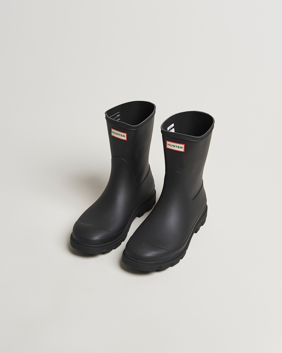Uomini | Soprascarpe | Hunter Boots | Downpour Short Boot Black