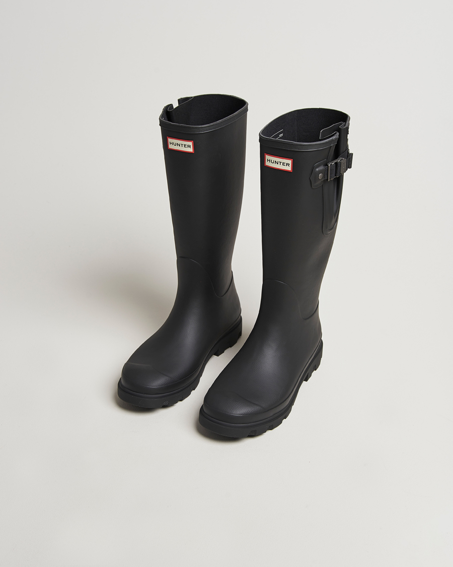 Uomini | Soprascarpe | Hunter Boots | Downpour Adjustable Boot Black