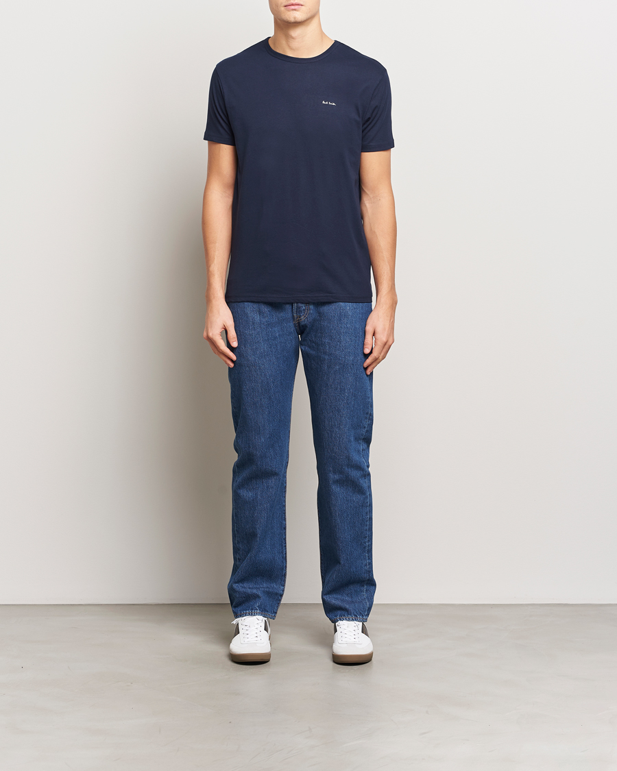 Uomini | T-shirt | Paul Smith | 3-Pack Crew Neck T-Shirt Navy