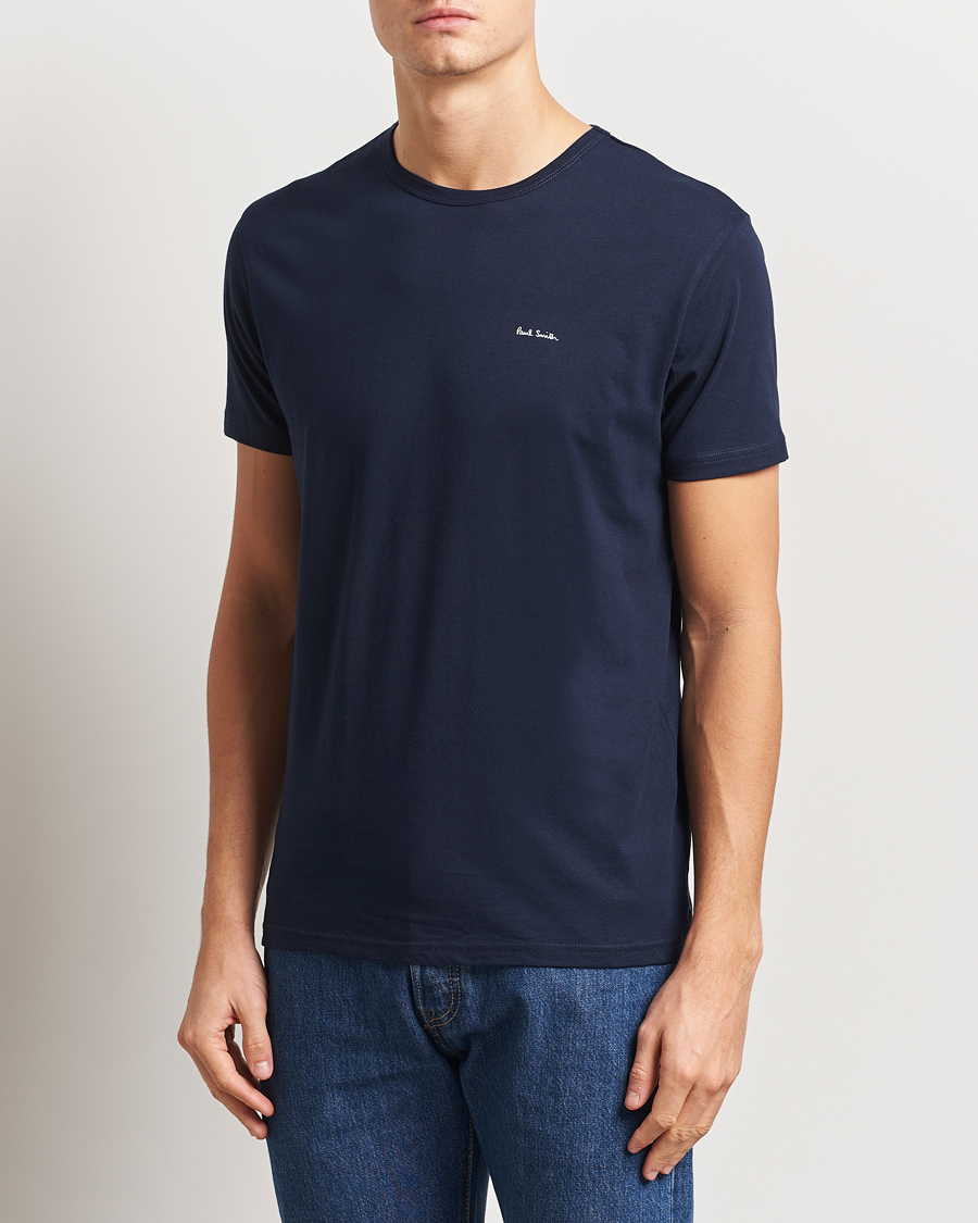 Uomini | T-shirt | Paul Smith | 3-Pack Crew Neck T-Shirt Navy