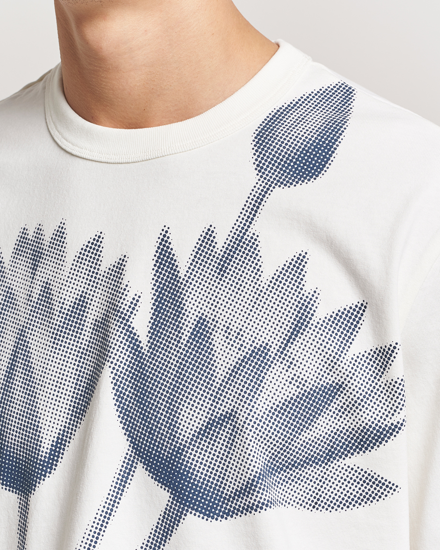 Uomini | T-shirt | PS Paul Smith | Flower Printed Crew Neck T-Shirt White