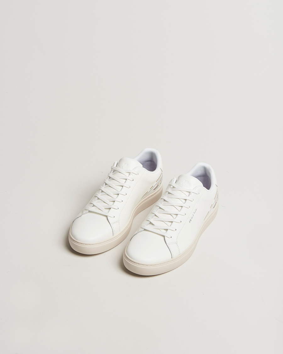 Uomini | Sneakers | PS Paul Smith | Rex Embroidered Leather Sneaker White