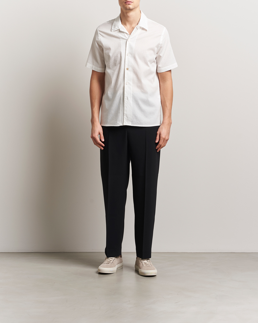 Uomini | Camicie | PS Paul Smith | Structured Short Sleeve Shirt White