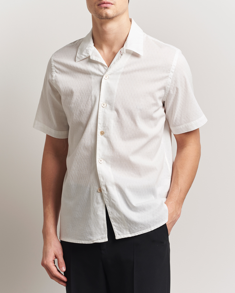 Uomini | Camicie | PS Paul Smith | Structured Short Sleeve Shirt White