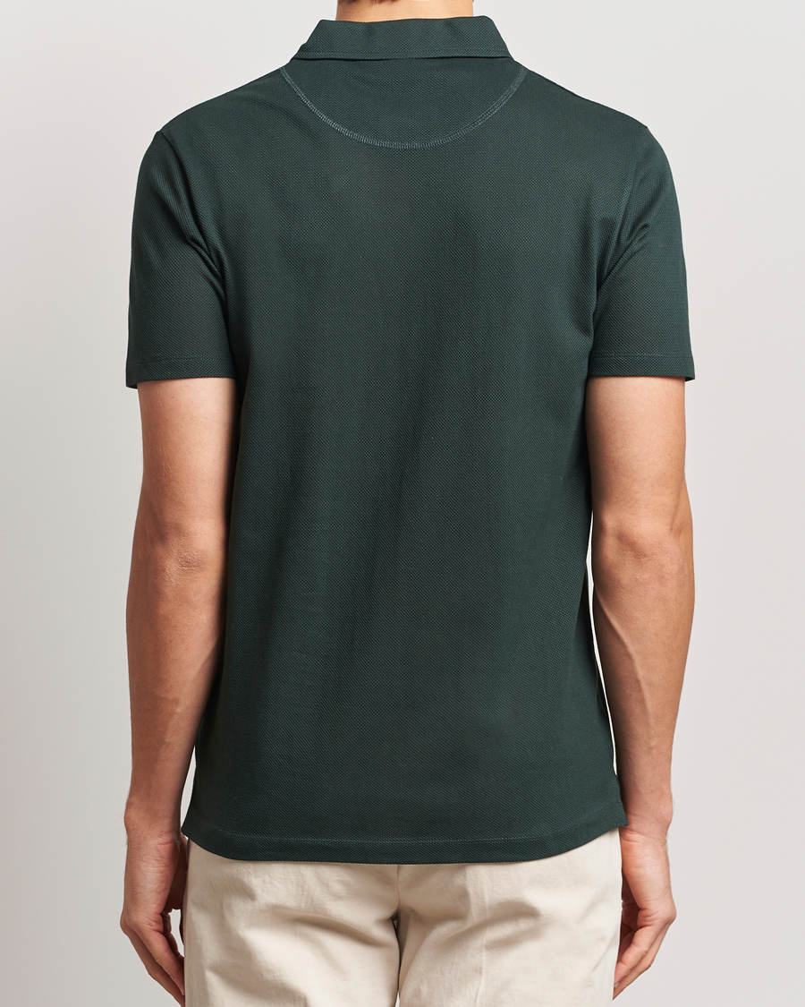 Uomini | Polo | Sunspel | Riviera Polo Shirt Dark Green