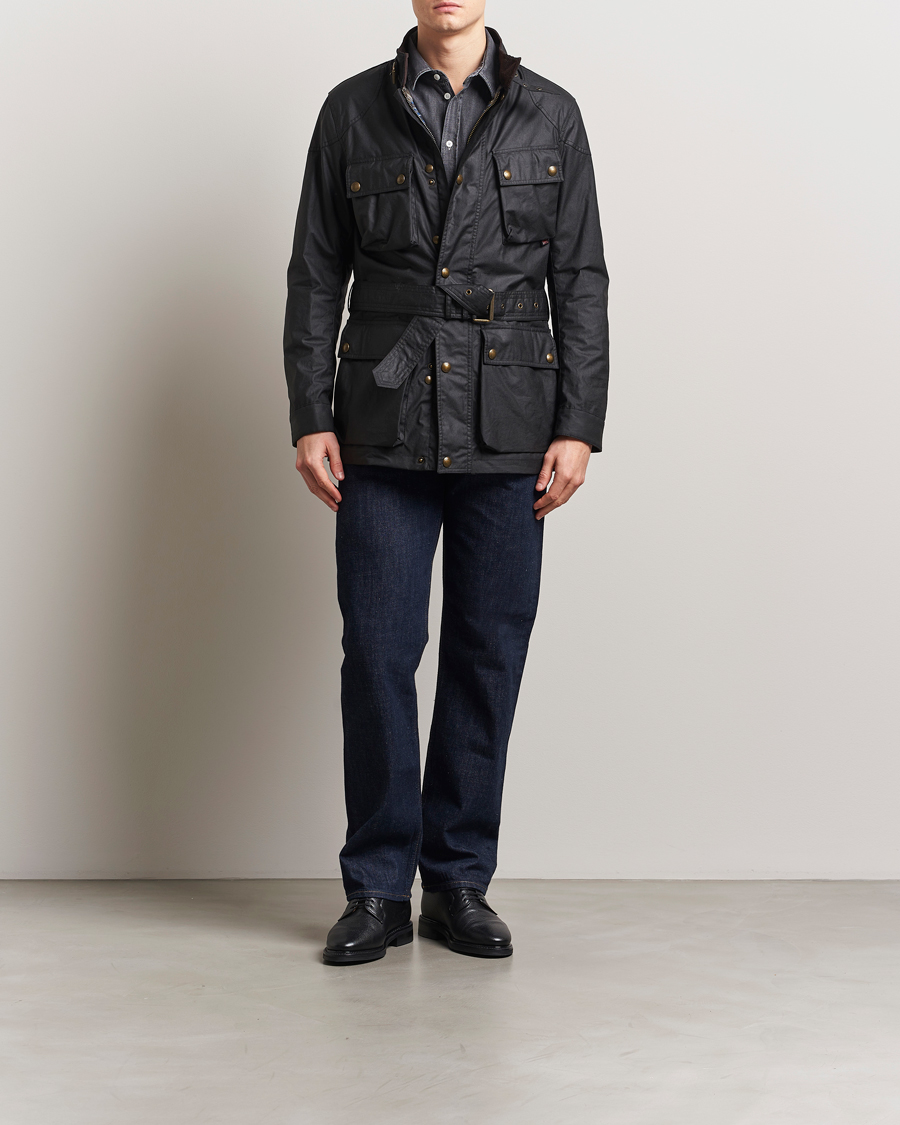 Uomini | Giacche | Belstaff | Trailmaster Wax Jacket Black