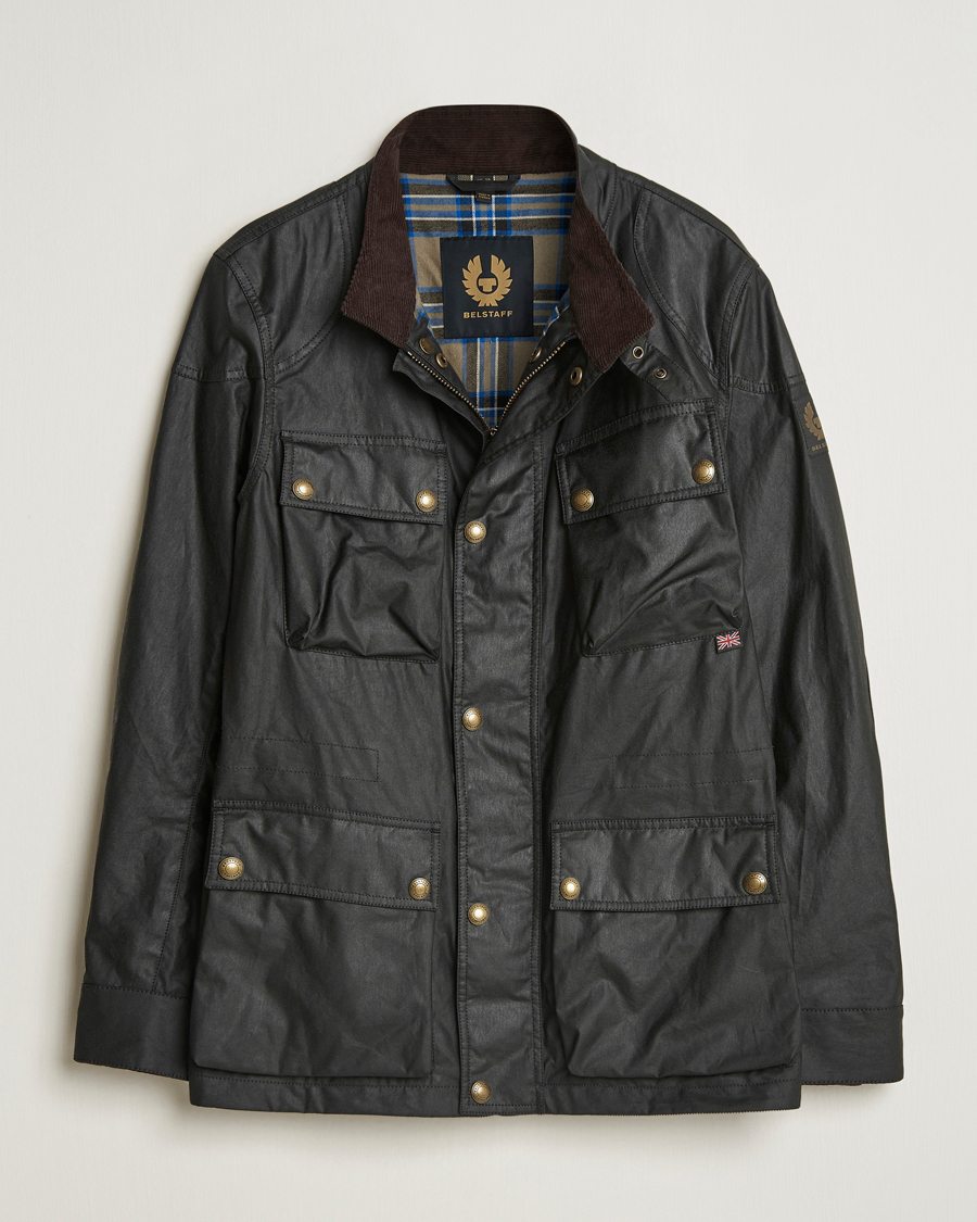 Uomini | Giacche | Belstaff | Fieldmaster Wax Jacket Black