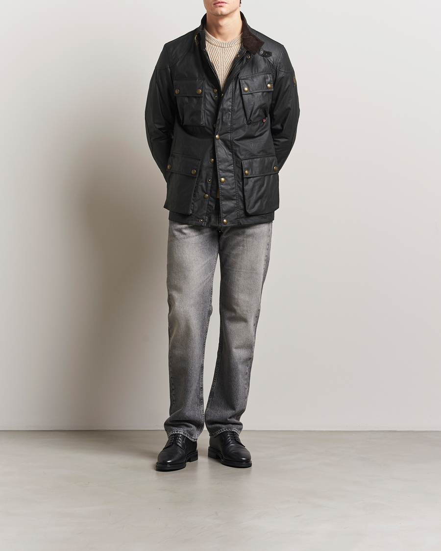 Uomini | Giacche | Belstaff | Fieldmaster Wax Jacket Black