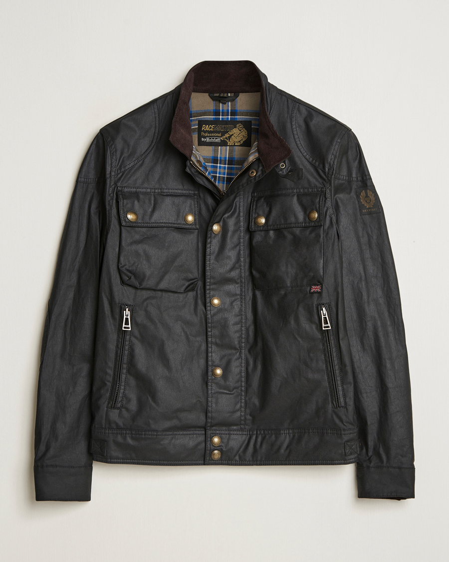 Uomini | Giacche | Belstaff | Racemaster Waxed Jacket Black