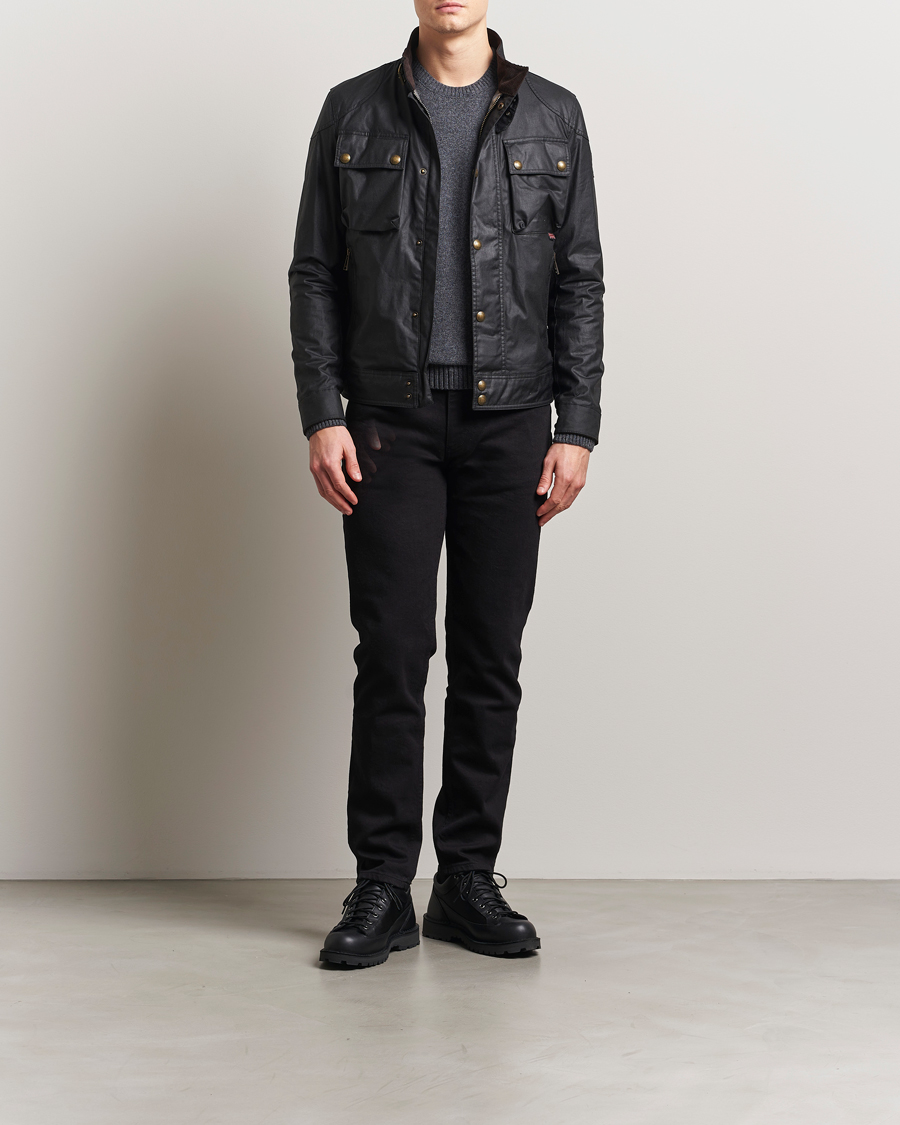 Uomini | Giacche | Belstaff | Racemaster Waxed Jacket Black
