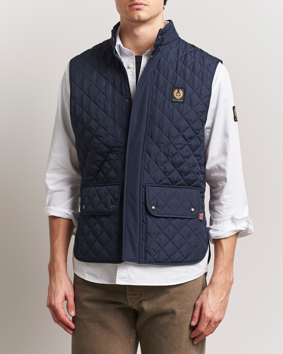 Uomini | Gilet | Belstaff | Icon Gilet Dark Ink