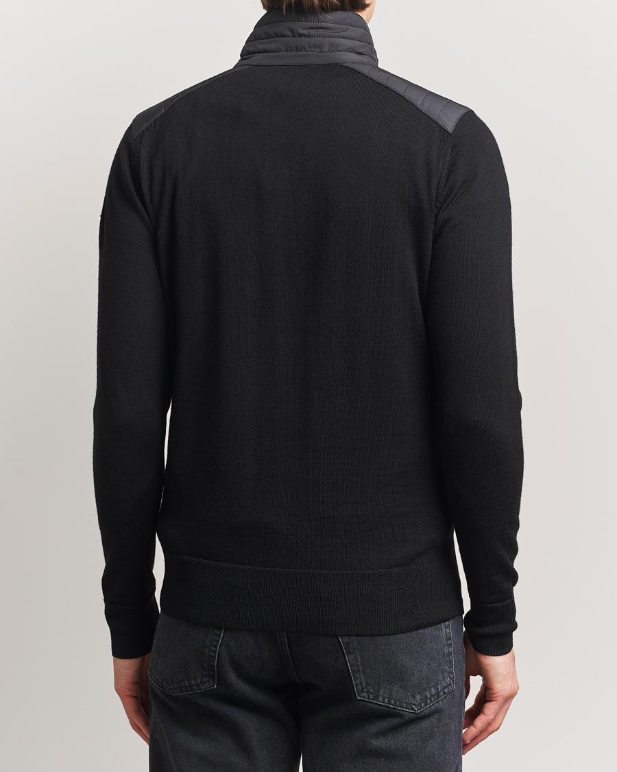 Uomini | Maglieria | Belstaff | Kilmington Quarter Zip Jumper Black