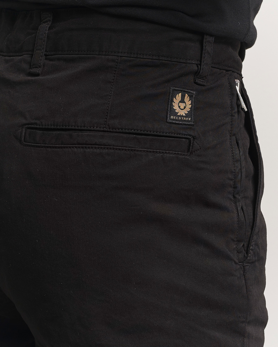 Uomini | Pantaloni | Belstaff | Rally Cotton Chino BLACK