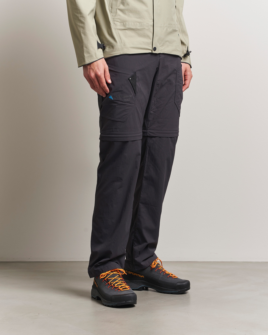 Uomini | Pantaloni | Klättermusen | Jorid Zip Off Pants Raven