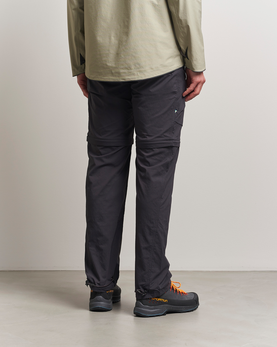 Uomini | Pantaloni | Klättermusen | Jorid Zip Off Pants Raven