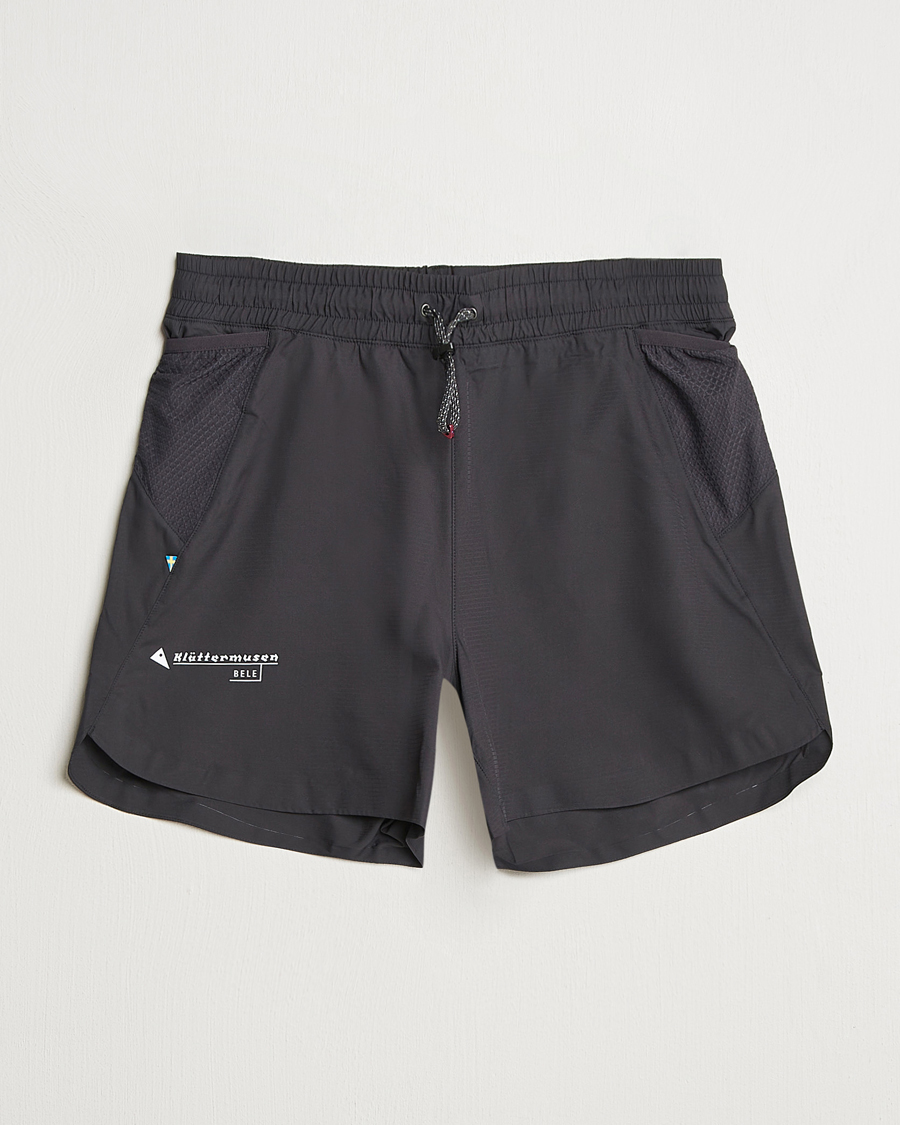 Uomini | Pantaloncini | Klättermusen | Bele Running Shorts Raven