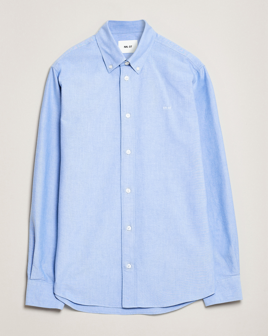 Uomini | Camicie | NN07 | Colby Oxford Shirt Light Blue