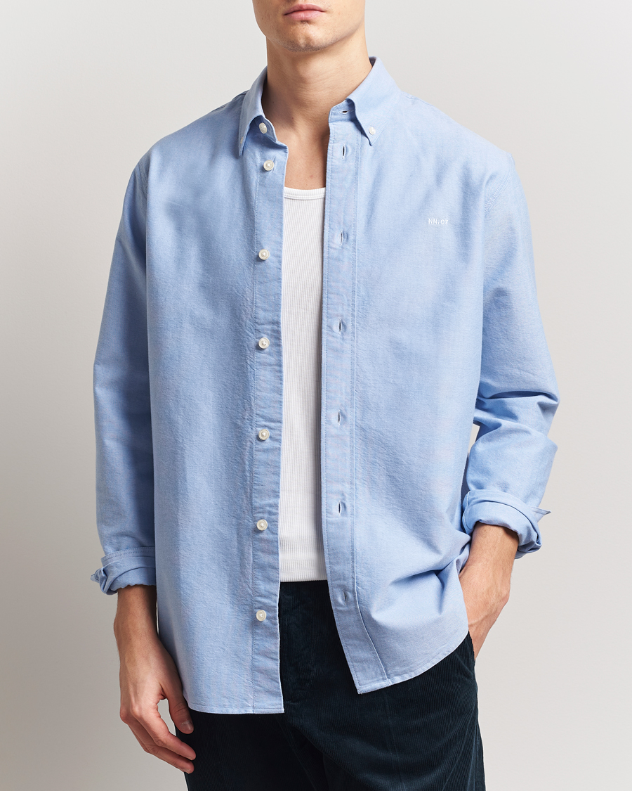 Uomini | Camicie | NN07 | Colby Oxford Shirt Light Blue