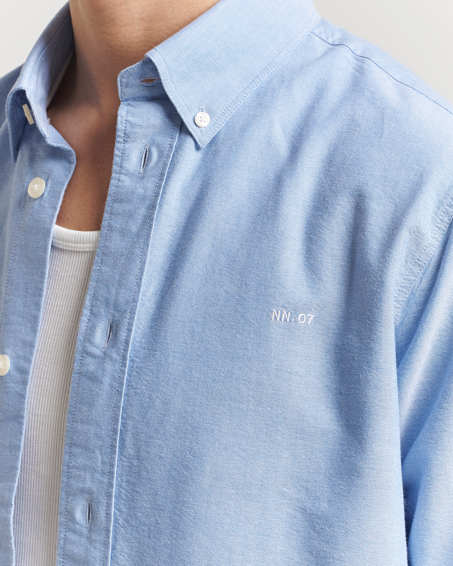 Uomini | Camicie | NN07 | Colby Oxford Shirt Light Blue