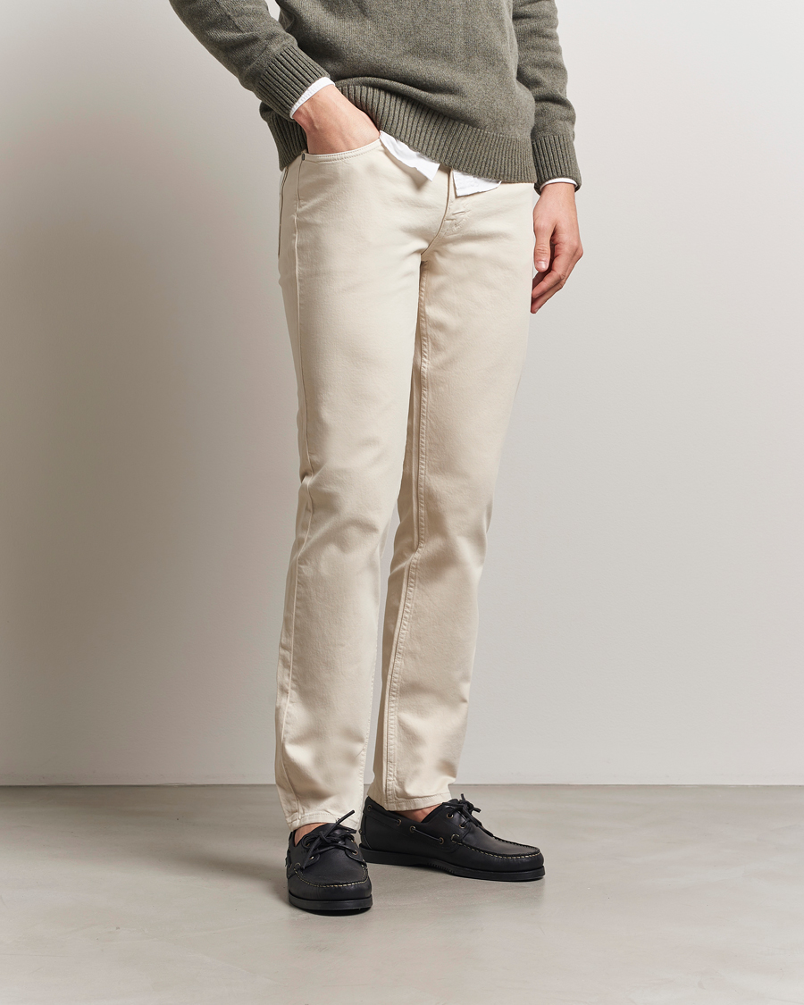 Uomini | Pantaloni | NN07 | Tony 5-Pocket Pants Ivory