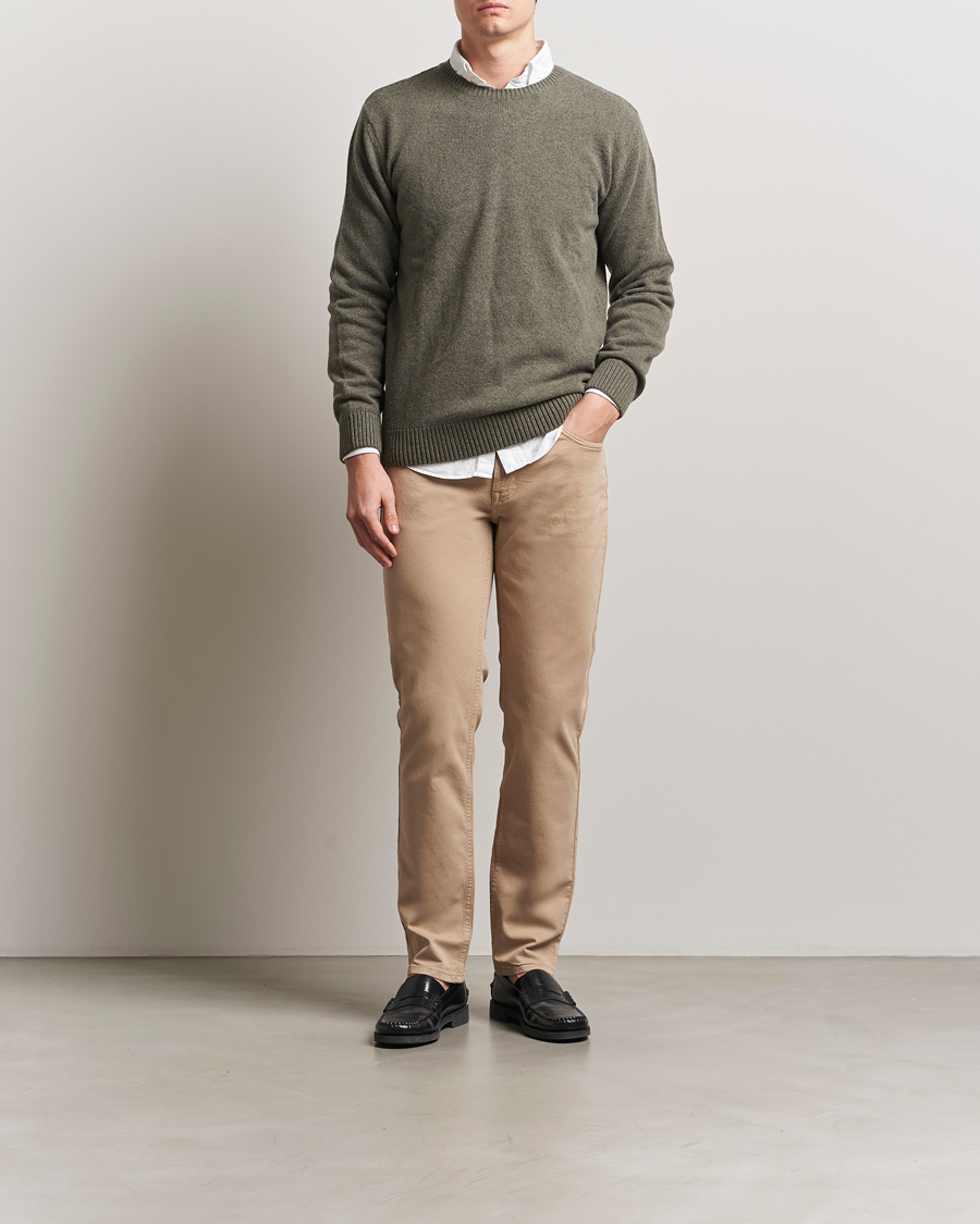 Uomini | Pantaloni | NN07 | Tony 5-Pocket Pants Khaki Beige