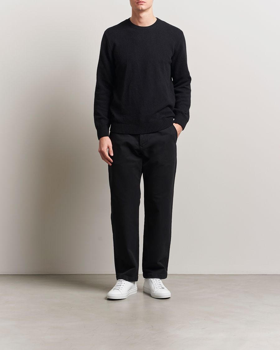 Uomini | Pantaloni | NN07 | Aden Regular Fit Chinos Black