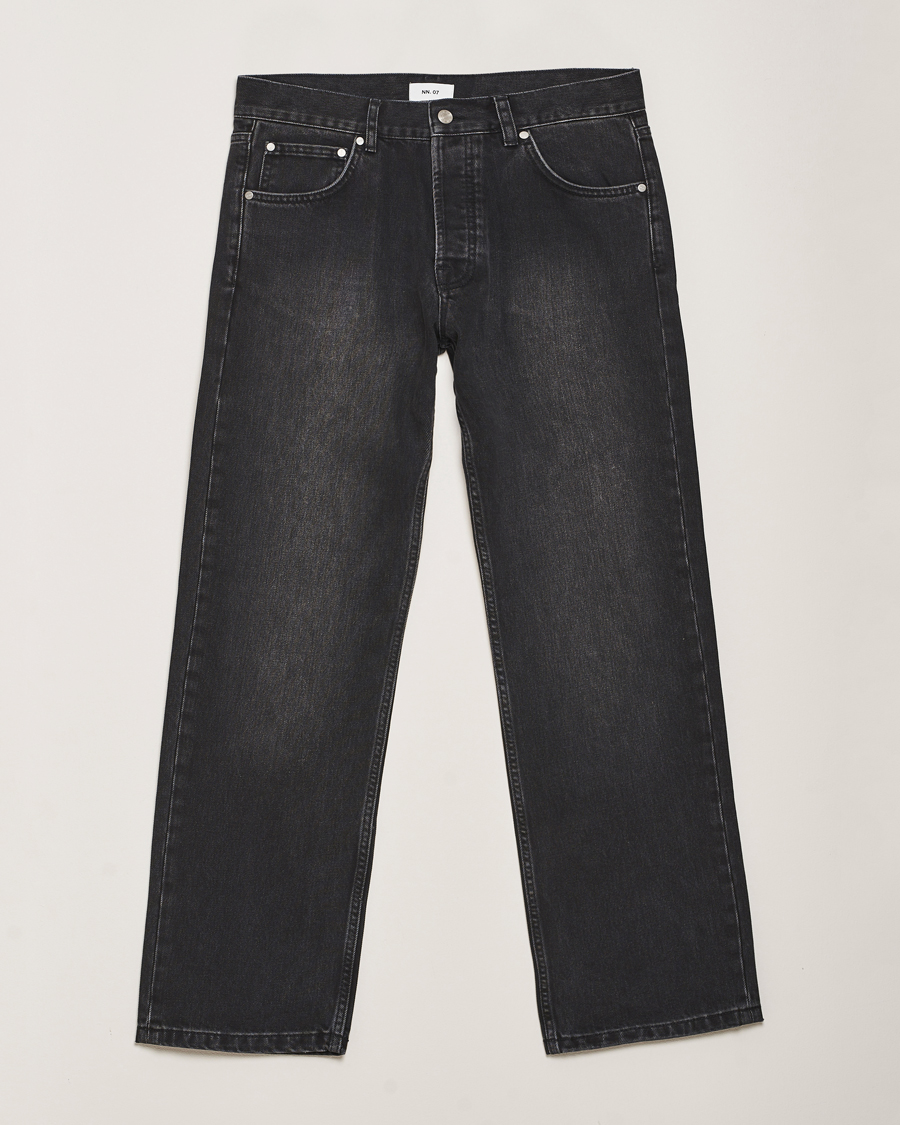 Uomini | Pantaloni | NN07 | Sonny Regular Fit Jeans Washed Black