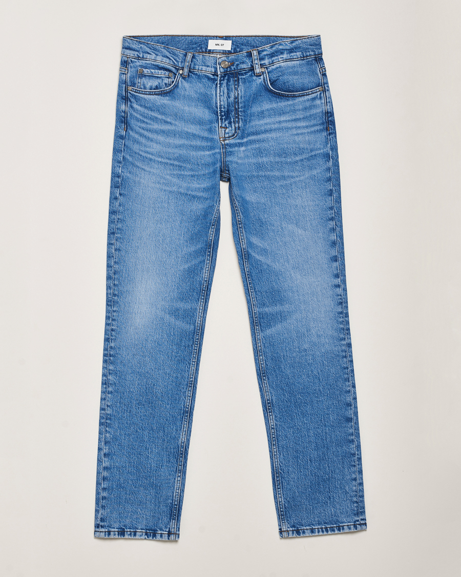 Uomini | Pantaloni | NN07 | Tony Slim Fit Stretch Jeans Light Blue