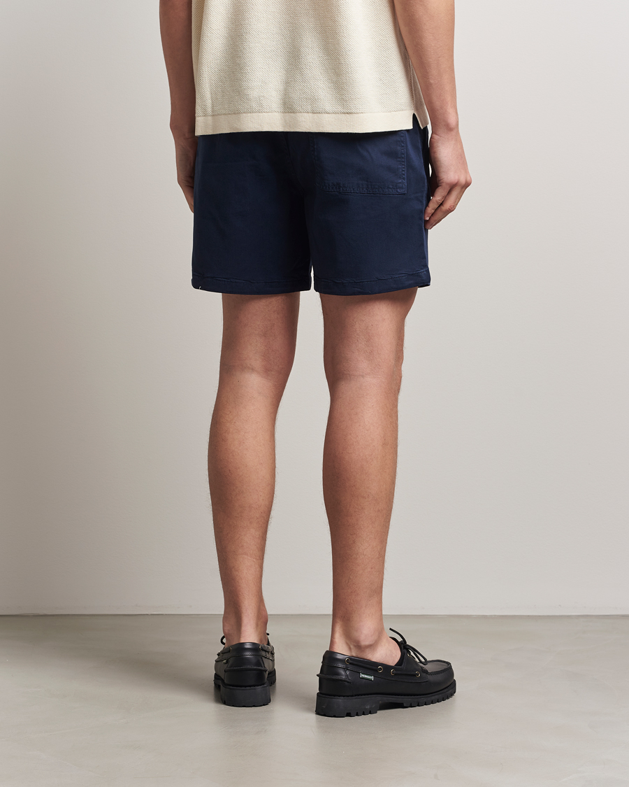 Uomini | Pantaloncini | NN07 | Gregor Drawstring Shorts Navy Blue