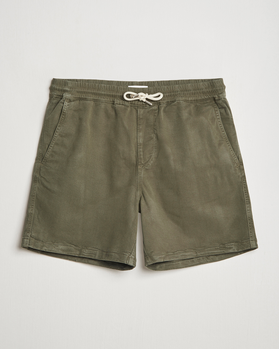 Uomini | Pantaloncini | NN07 | Gregor Drawstring Shorts Capers Green
